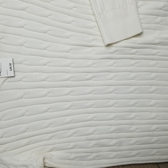 STYLE & CO Women's vneck ribbed sweater longsleeve sz medium nwt - Picture 3 of 6